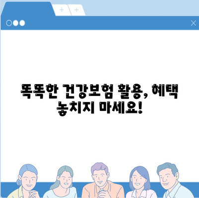 건강보험 혜택 완벽 가이드| 나에게 맞는 혜택 찾고 똑똑하게 활용하기 | 건강보험, 혜택 정보, 보장 범위, 청구 방법