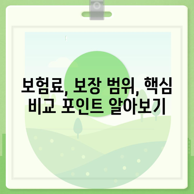 암 보험 비교 가이드| 나에게 맞는 보장 찾기 | 암보험 추천, 보험료 비교, 암보험 상품 분석