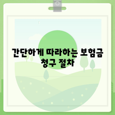 건강 보험금 청구, 궁금한 점 싹 해결! | 보험금 지급 기준, 서류, 절차, 꿀팁