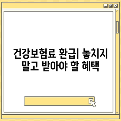 건강 보험료, 알아두면 돈 아끼는 꿀팁 | 건강보험료 계산, 절약 방법, 보험료 납부