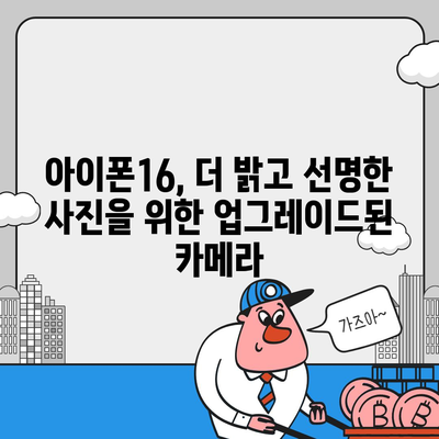 아이폰16 후면 카메라, 향상된 조리개로 더 많은 빛 캡처