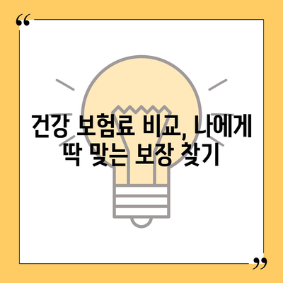 건강 보험료, 이렇게 비교하고 절약하세요! | 건강 보험료 비교, 건강 보험료 계산, 건강 보험료 할인