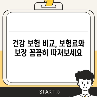 나에게 딱 맞는 건강 보험 찾기| 지역별 추천 & 비교 가이드 | 건강보험, 보험 추천, 비교