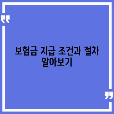 사망 보험 약관