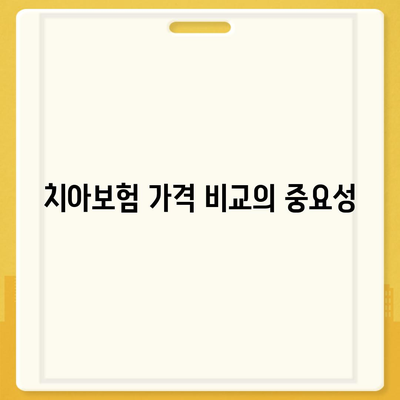 치아보험 비교로 저렴하게 가입하기| 최적의 플랜을 선택하는 5가지 팁 | 치아보험, 보험 비교, 저렴한 가입 방법"