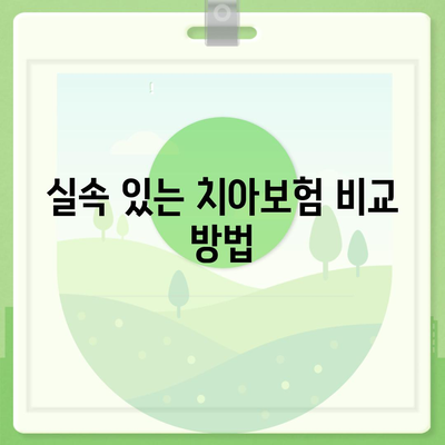 치아보험 가입, 합리적인 가격으로 진행하는 방법과 팁 | 보험, 비용 절감, 실속있는 가입 전략