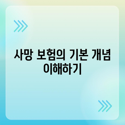 사망 보험 비교| 가장 유리한 보험 상품 찾기 가이드 | 보험, 재정 계획, 안전 보장