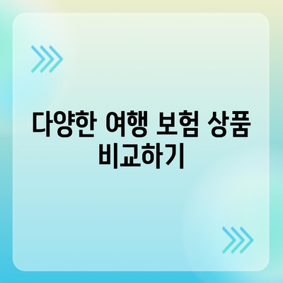 예상치 못한 사고에 대비하는 여행 보험 비교 및 가입 방법 | 여행 보험, 사고 대비, 가이드