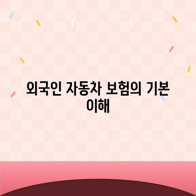 외국인을 위한 직접자동차 보험 비교하기 | 꼭 알아야 할 주의 사항과 팁!