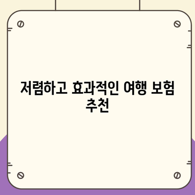 예상치 못한 사고에 대비하는 여행 보험 비교 및 가입 방법 | 여행 보험, 사고 대비, 가이드