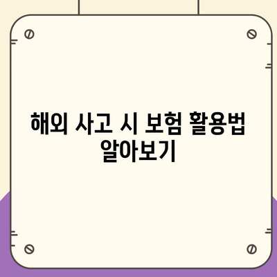 생활형 보험을 외국 여행에 활용하는 5가지 방법 | 여행 보험, 보험 활용, 여행 준비 팁