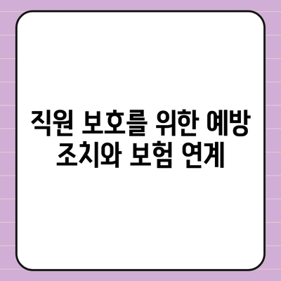 직원 안전 강화 | 업무용 부상 보험의 필수 가치와 선택 가이드