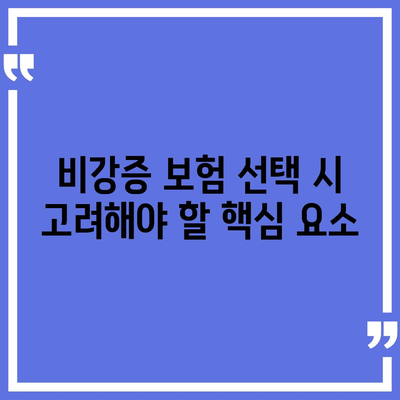 비강증 보험 가입 순위 확인하기| 가장 좋은 선택은? | 비강증, 보험, 가입 가이드