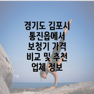 경기도 김포시 통진읍에서 보청기 가격 비교 및 추천 업체 정보