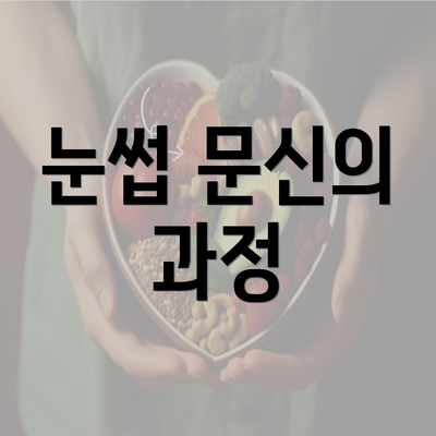 눈썹 문신의 과정