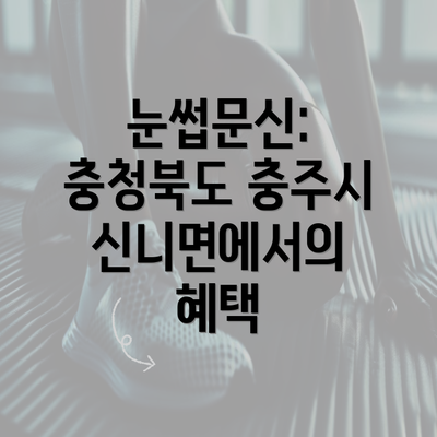 눈썹문신: 충청북도 충주시 신니면에서의 혜택