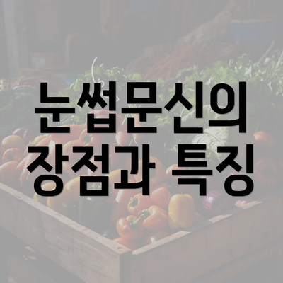 눈썹문신의 장점과 특징