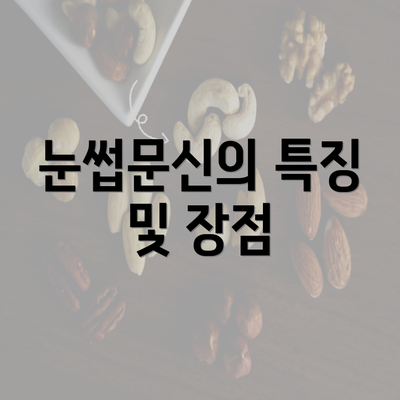 눈썹문신의 특징 및 장점