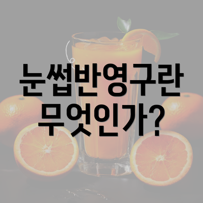 눈썹반영구란 무엇인가?