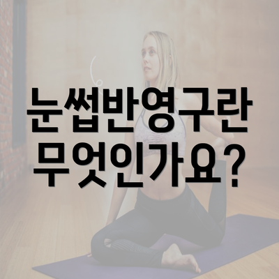 눈썹반영구란 무엇인가요?