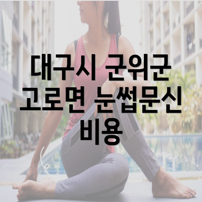 대구시 군위군 고로면 눈썹문신 비용