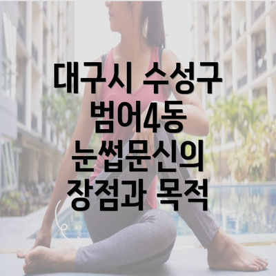 대구시 수성구 범어4동 눈썹문신의 장점과 목적