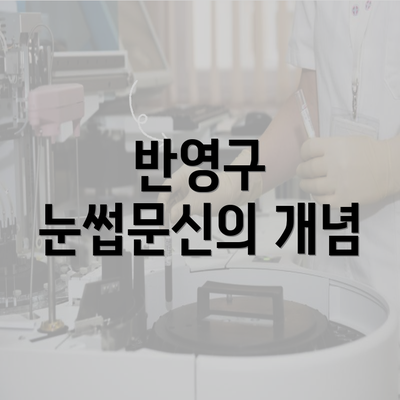 반영구 눈썹문신의 개념