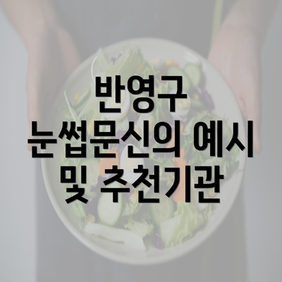 반영구 눈썹문신의 예시 및 추천기관