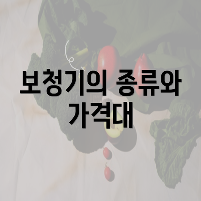 보청기의 종류와 가격대