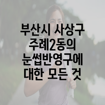 부산시 사상구 주례2동의 눈썹반영구에 대한 모든 것