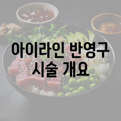 아이라인 반영구 시술 개요