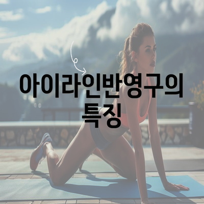 아이라인반영구의 특징