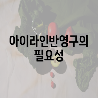 아이라인반영구의 필요성