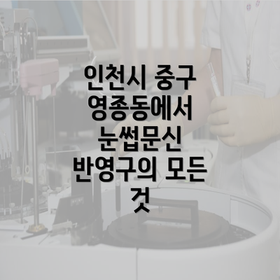 인천시 중구 영종동에서 눈썹문신 반영구의 모든 것