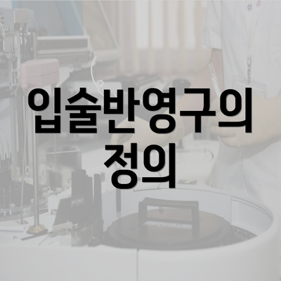 입술반영구의 정의