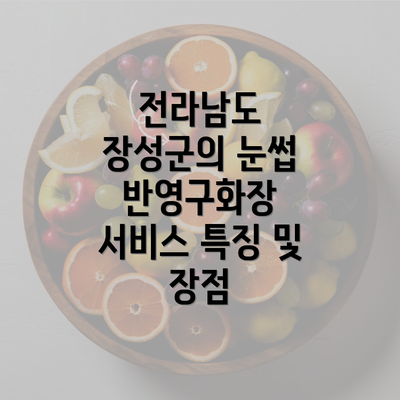 전라남도 장성군의 눈썹 반영구화장 서비스 특징 및 장점