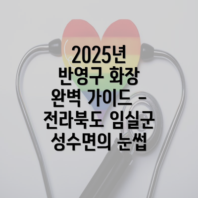 2025년 반영구 화장 완벽 가이드 - 전라북도 임실군 성수면의 눈썹