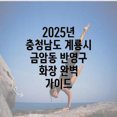 2025년 충청남도 계룡시 금암동 반영구 화장 완벽 가이드