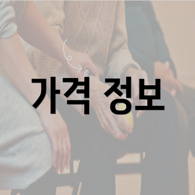 가격 정보