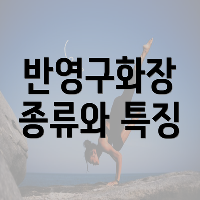 반영구화장 종류와 특징