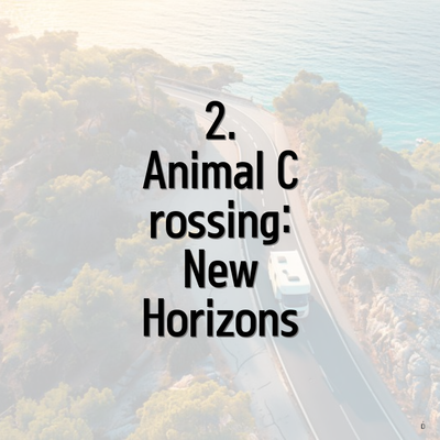 2. Animal Crossing: New Horizons